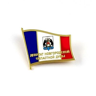 Beli Gold Finish Custom Flag Lapel Pin Hard Enamel Pin Layanan Seni Gratis pembuatan online