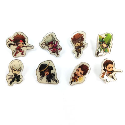 Beli Offset Cetak Transparan Kartun Enamel Pin Custom Untuk Promosi Acara Olahraga pembuatan online