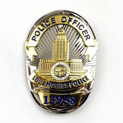 Beli Lambang Polisi Custom Metal Enamel Ukiran Sisi Tunggal / Sisi Ganda pembuatan online