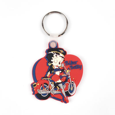 Beli Kunci Karet Pvc Kunci Metal Ring 3D Keytag Custom Logo Gratis Desain Hadiah Souvenir pembuatan online