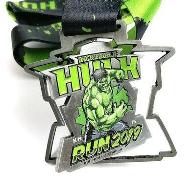 Beli Marvel Co Bermerek Spinning Half Marathon Medali desain unik Untuk Penghargaan pembuatan online