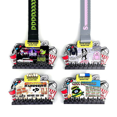 Beli UV Printing Fun Running Medal Ciri-ciri yang sangat baik dari tahan air dan tahan aus pembuatan online