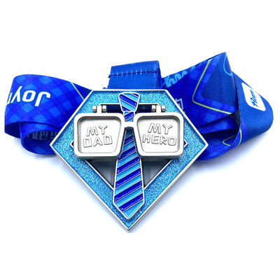 Beli Perayaan Hari Ayah yang dipersonalisasi 10K Running Custom Event Medali Finisher Awards pembuatan online