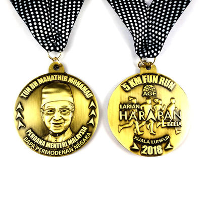 Beli Kedua Sisi Dengan Desain Custom Race Medal Untuk Berlari Maraton pembuatan online