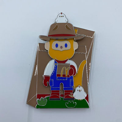 Beli Magnetic McDonald Parts Badge Menyenangkan dan Bagian Karakter Koleksi pembuatan online