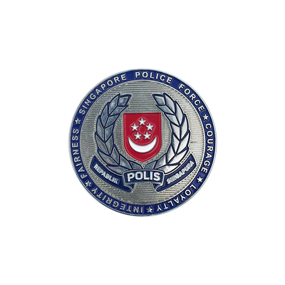 Beli Koin Peringatan Tradisi Terhormat dari Koin Pasukan Polisi Singapura pembuatan online