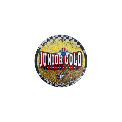 Beli Junior Gold Glitter Acrylic Fridge Magnet yang dipersonalisasi pembuatan online