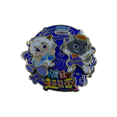 Beli Chinese Cartoon IP Collaboration Pin – A Playful Fusion of Culture and Creativity pembuatan online