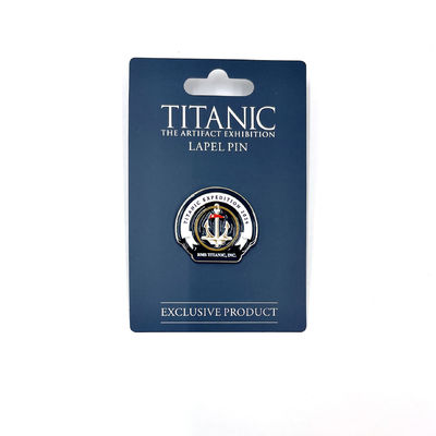 Beli Lapel Pin for Titanic Enthusiasts Customizable Soft Enamel Badge for Movie Themes Free Design Service Availabl pembuatan online