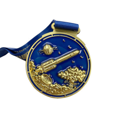 3D Die Casting Acara Maraton Online Finisher Medal