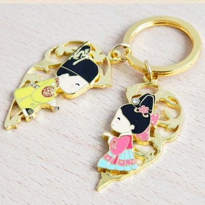 Buat kesan abadi dengan Keychain Custom Stainless Steel 1.2 X 1.2 Inch 50mm Keyring Panjang