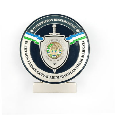 Enamel School Souvenir Badge Merayakan Prestasi Anda Dengan 50mm Keyring And Clamp