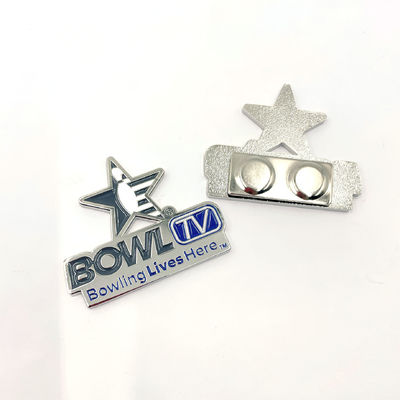 10 Gram Soft Enamel Bowling TV Badge Merayakan gairah Anda untuk bowling